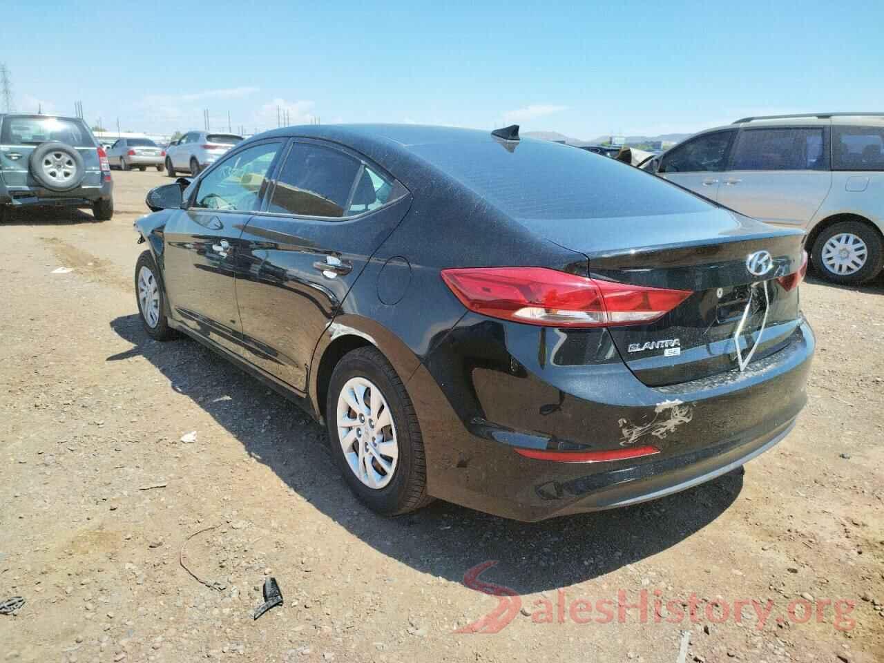 5NPD74LF7HH152621 2017 HYUNDAI ELANTRA