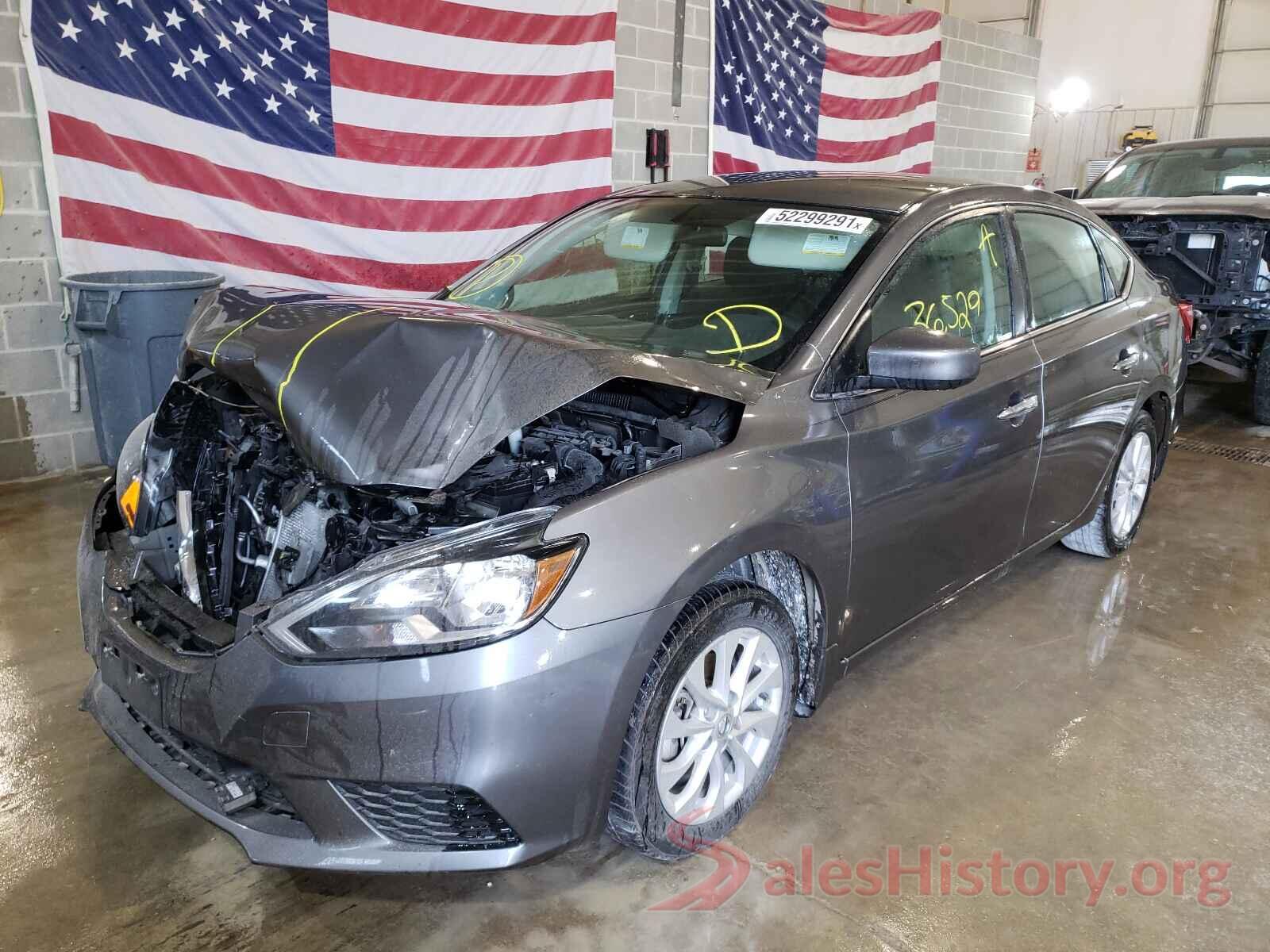 3N1AB7APXKY247220 2019 NISSAN SENTRA