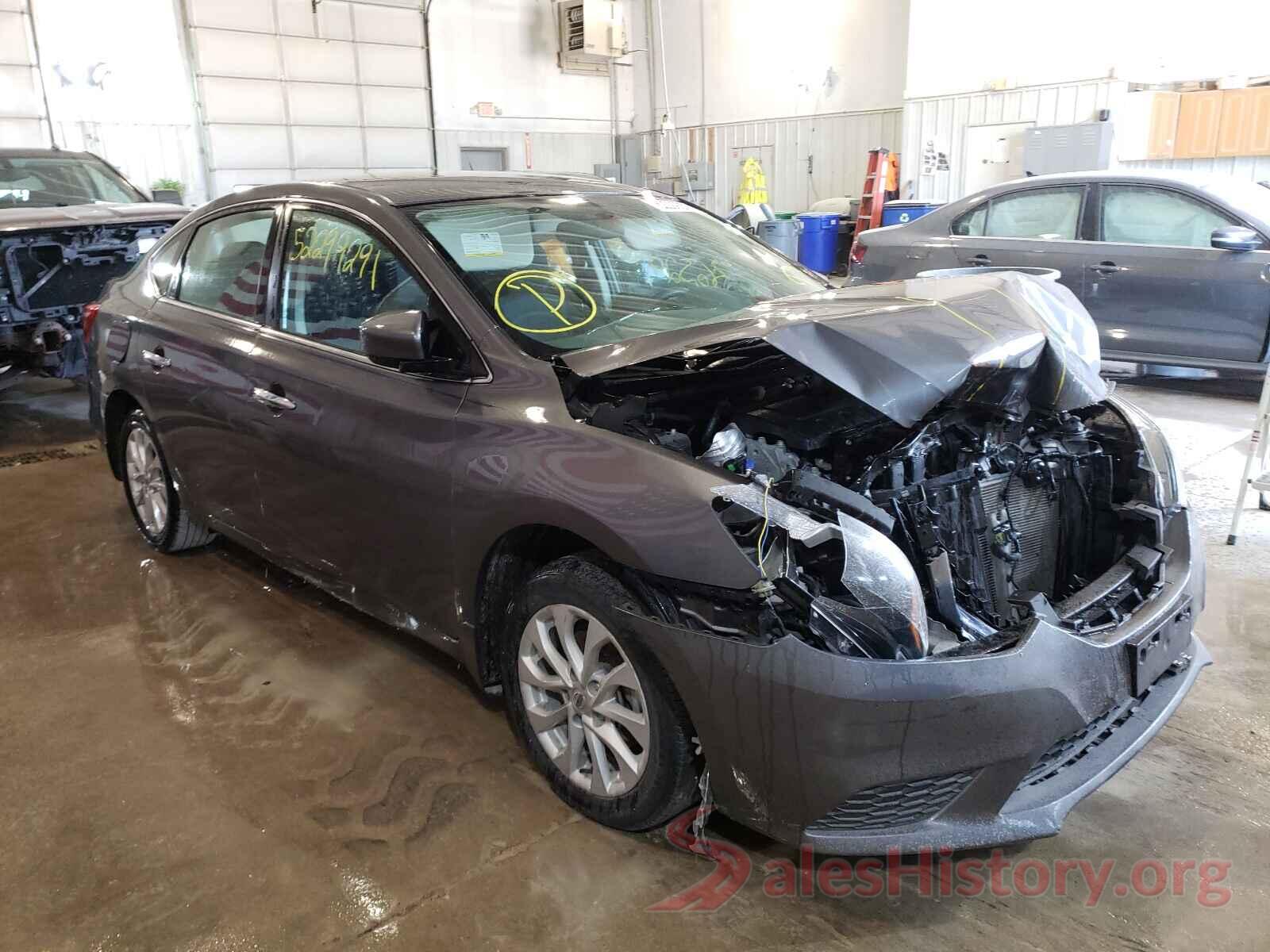 3N1AB7APXKY247220 2019 NISSAN SENTRA