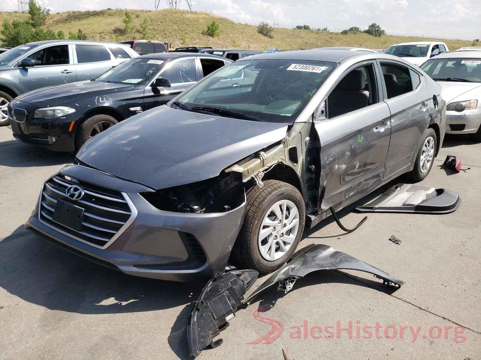 5NPD74LFXJH401614 2018 HYUNDAI ELANTRA