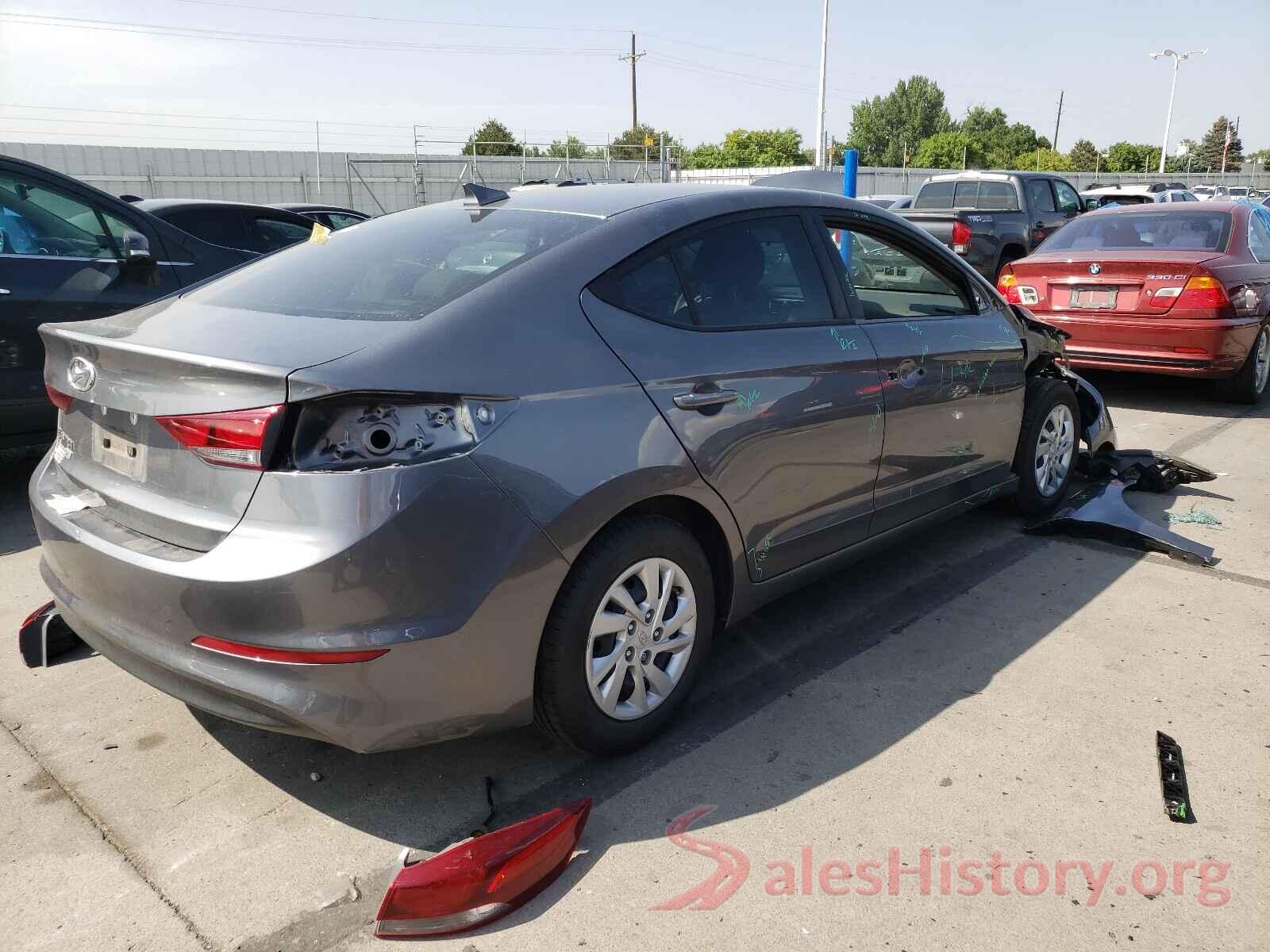 5NPD74LFXJH401614 2018 HYUNDAI ELANTRA