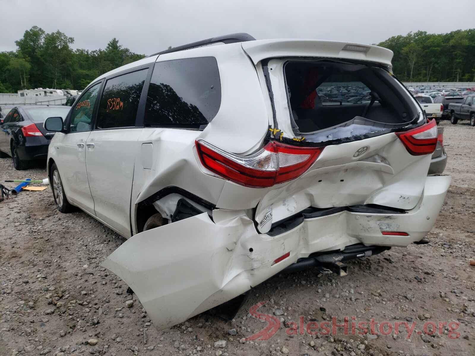 5TDDK3DCXGS130361 2016 TOYOTA SIENNA