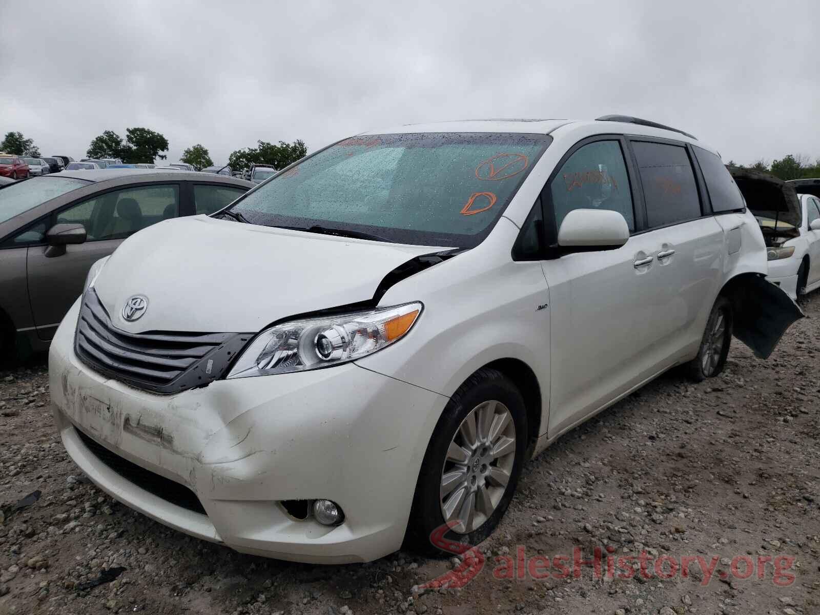 5TDDK3DCXGS130361 2016 TOYOTA SIENNA