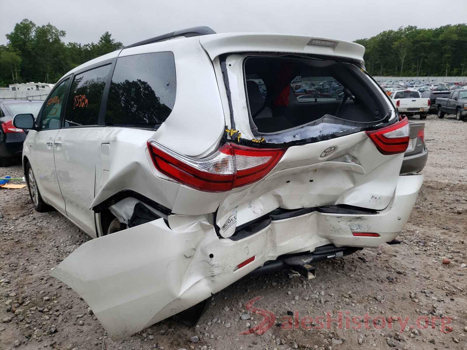 5TDDK3DCXGS130361 2016 TOYOTA SIENNA