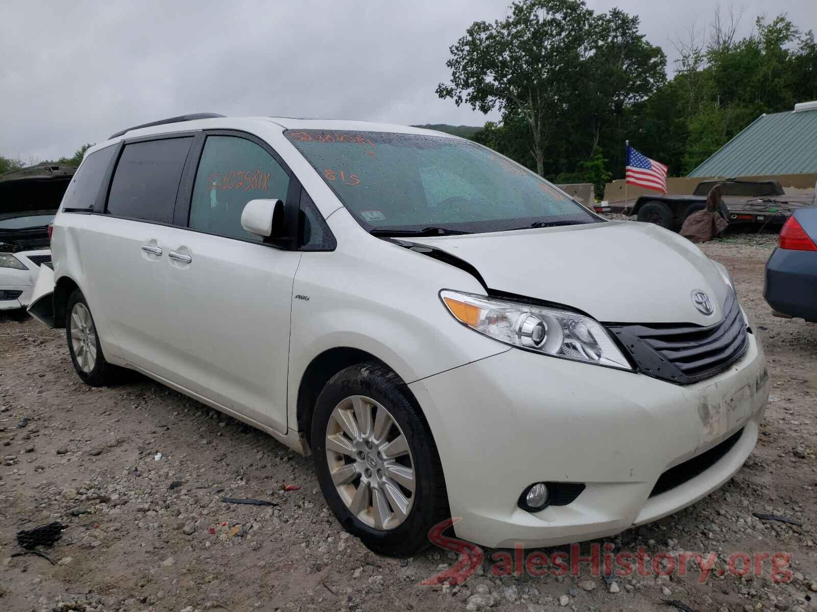 5TDDK3DCXGS130361 2016 TOYOTA SIENNA