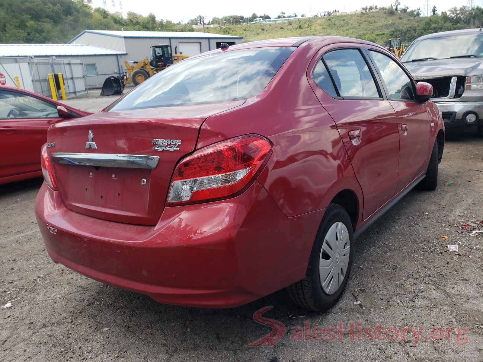 ML32F3FJ5KHF11982 2019 MITSUBISHI MIRAGE