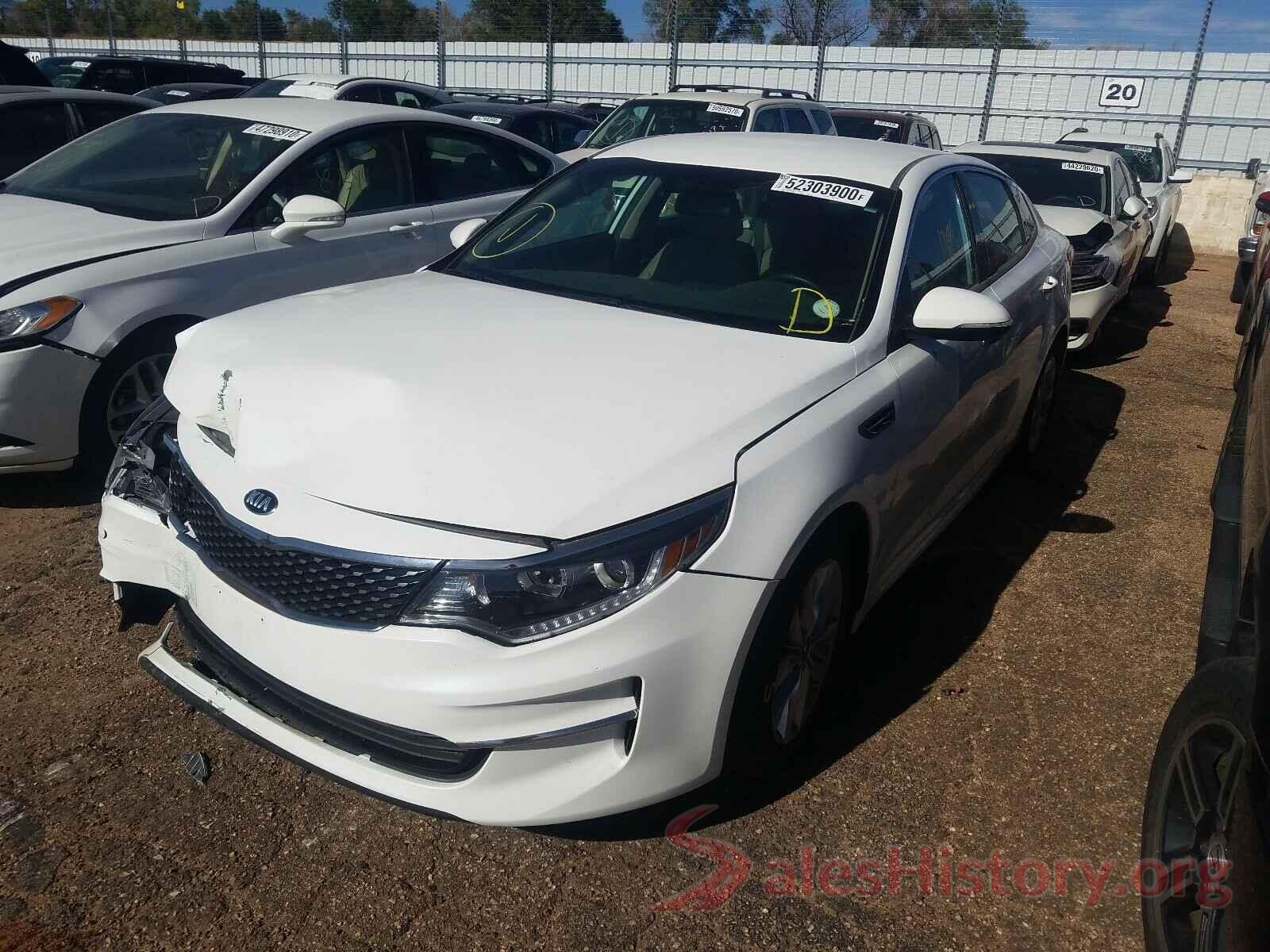 5XXGU4L37JG224284 2018 KIA OPTIMA