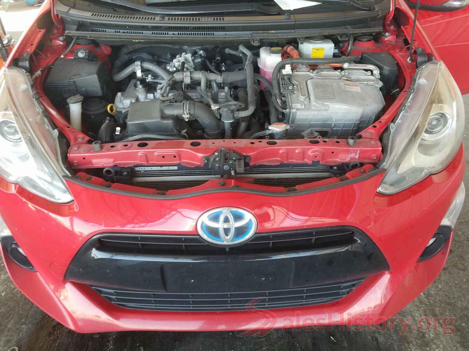 JTDKDTB30G1127695 2016 TOYOTA PRIUS