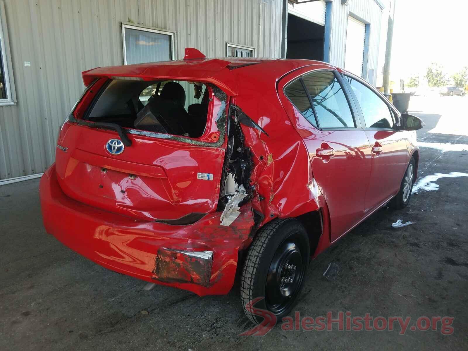 JTDKDTB30G1127695 2016 TOYOTA PRIUS