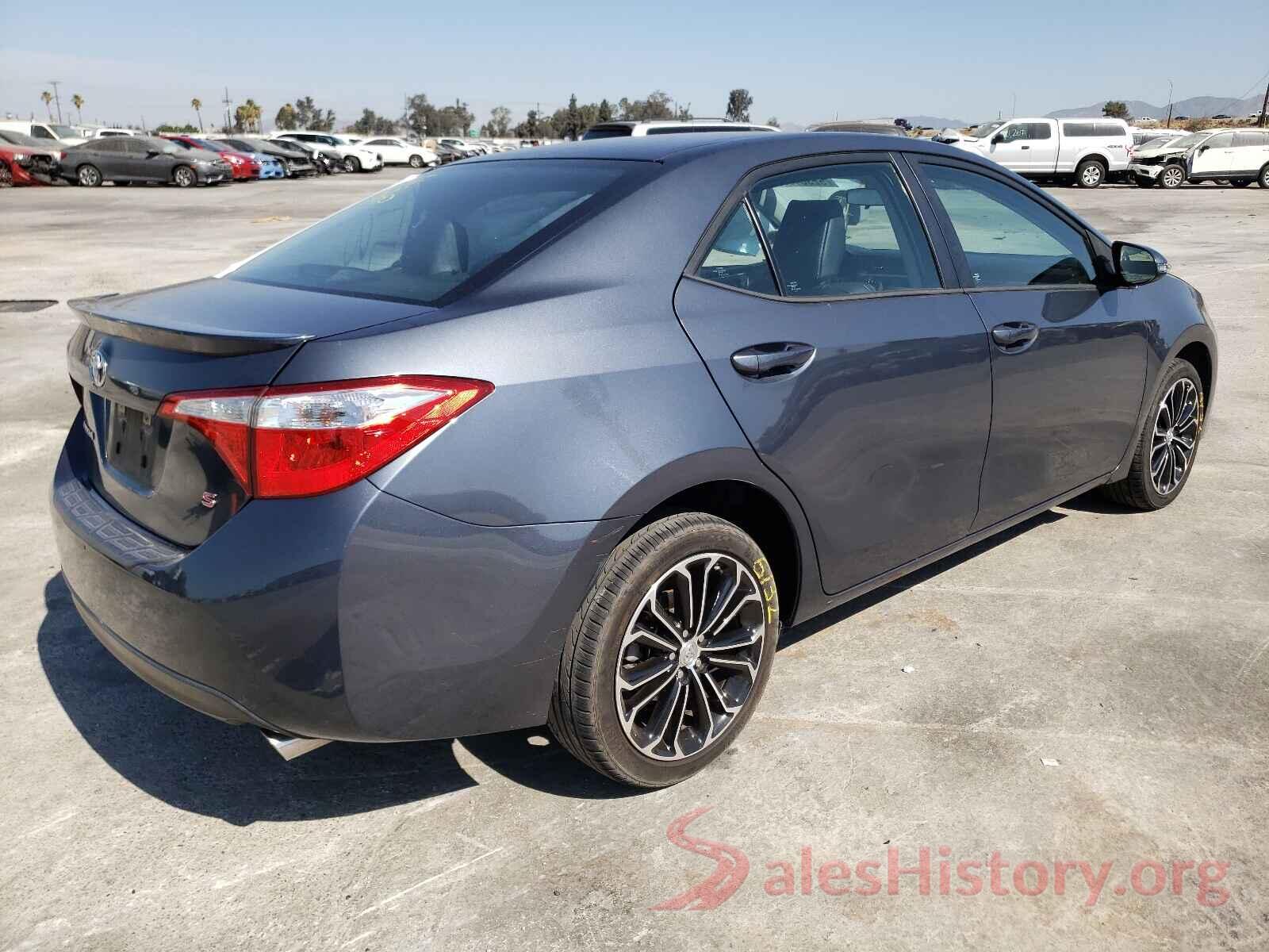 5YFBURHE7GP567999 2016 TOYOTA COROLLA