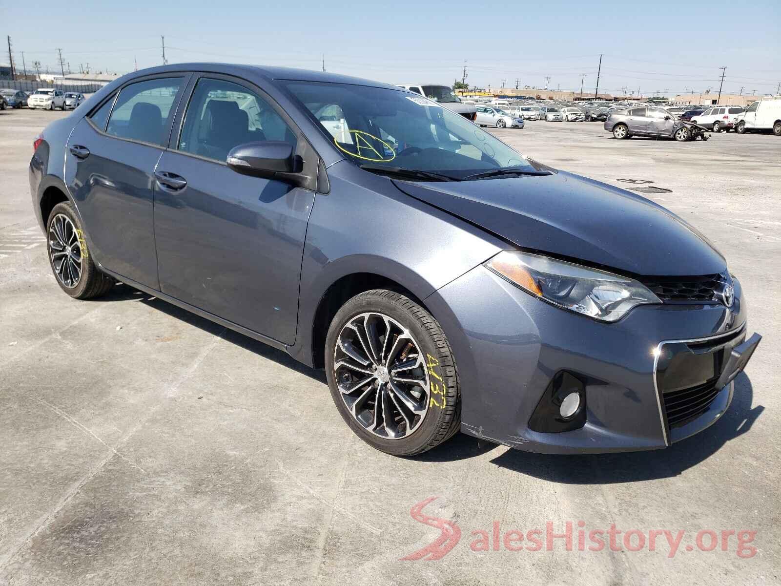 5YFBURHE7GP567999 2016 TOYOTA COROLLA