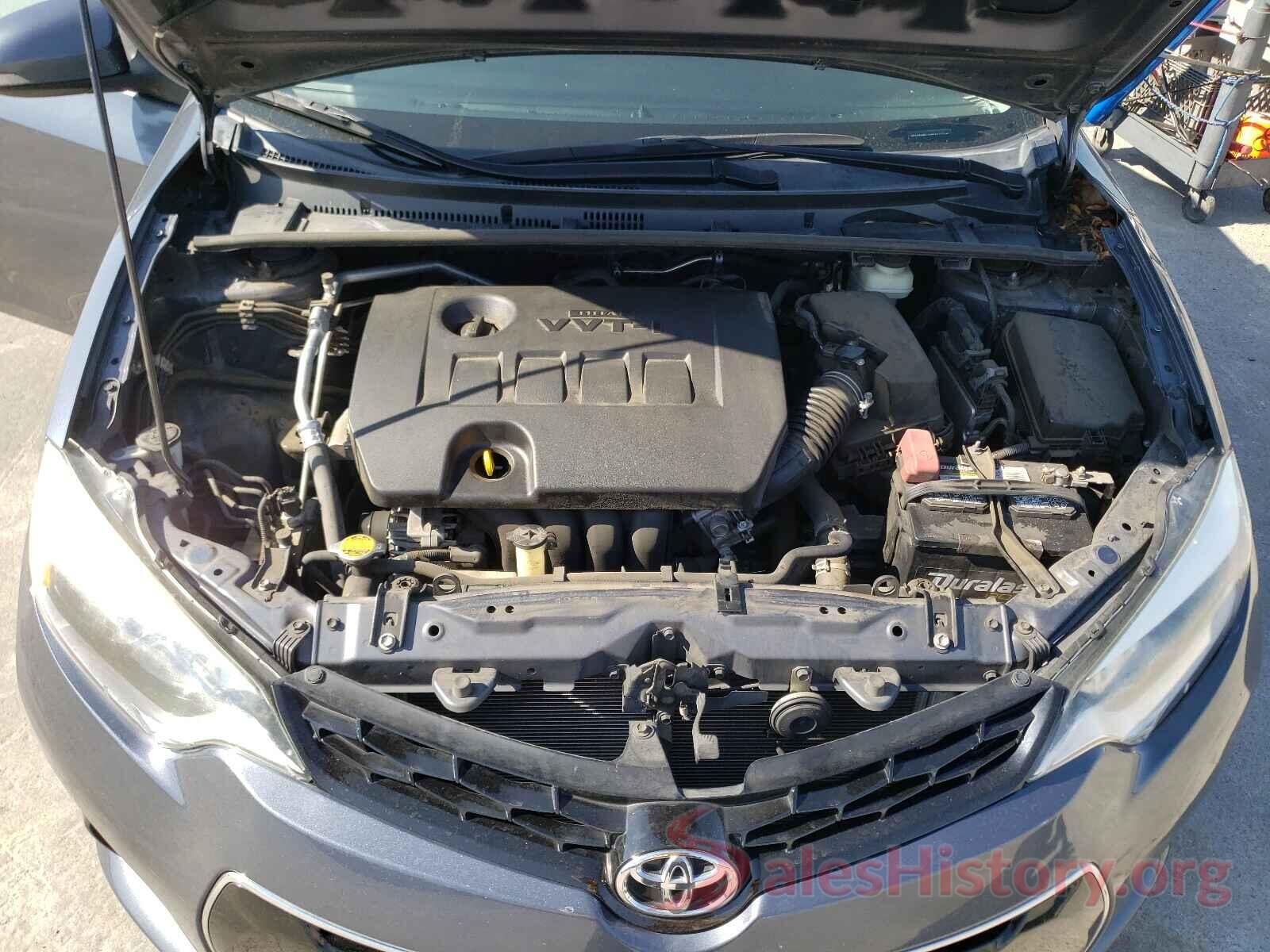 5YFBURHE7GP567999 2016 TOYOTA COROLLA