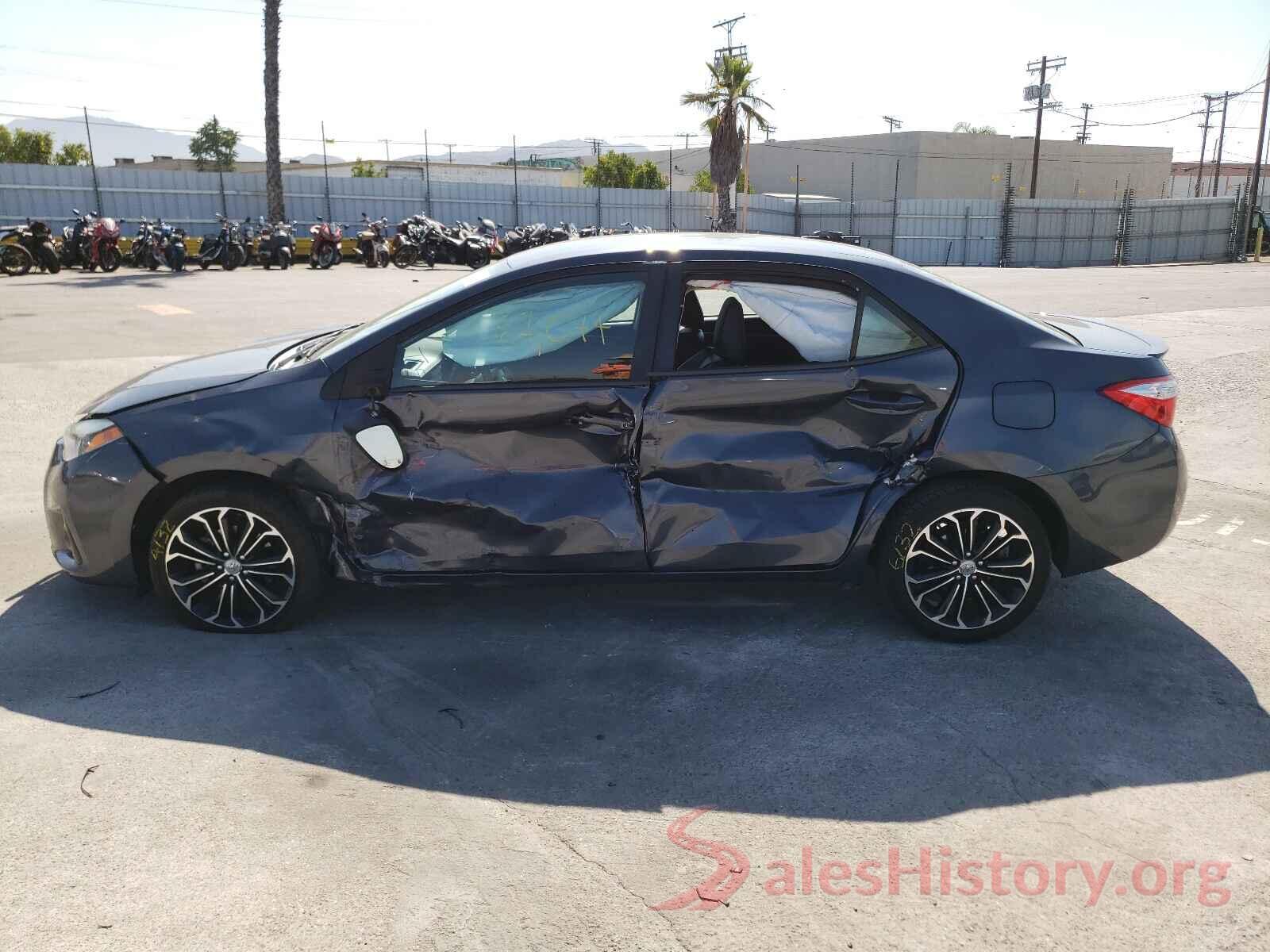 5YFBURHE7GP567999 2016 TOYOTA COROLLA