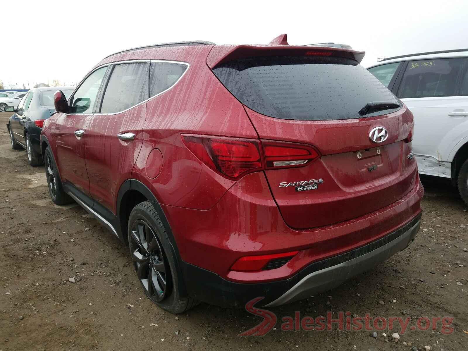 5XYZUDLAXJG533394 2018 HYUNDAI SANTA FE