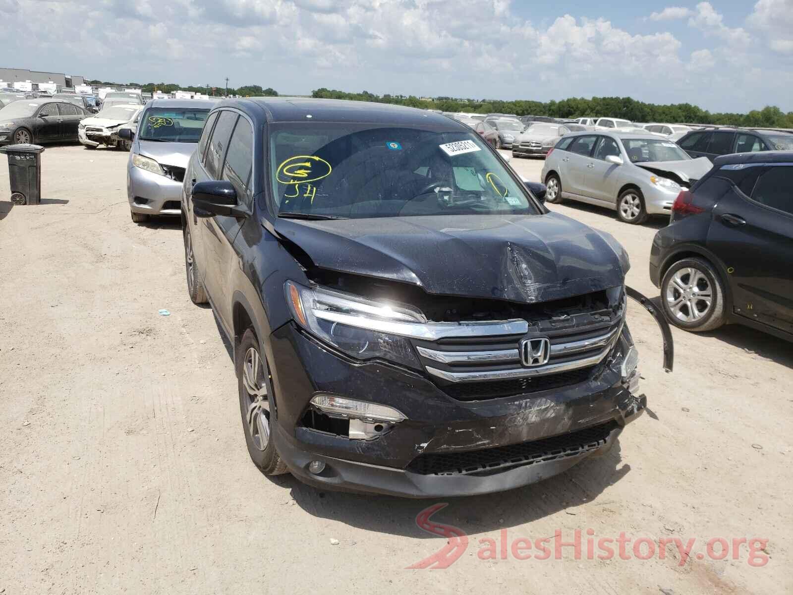 5FNYF5H58HB045411 2017 HONDA PILOT