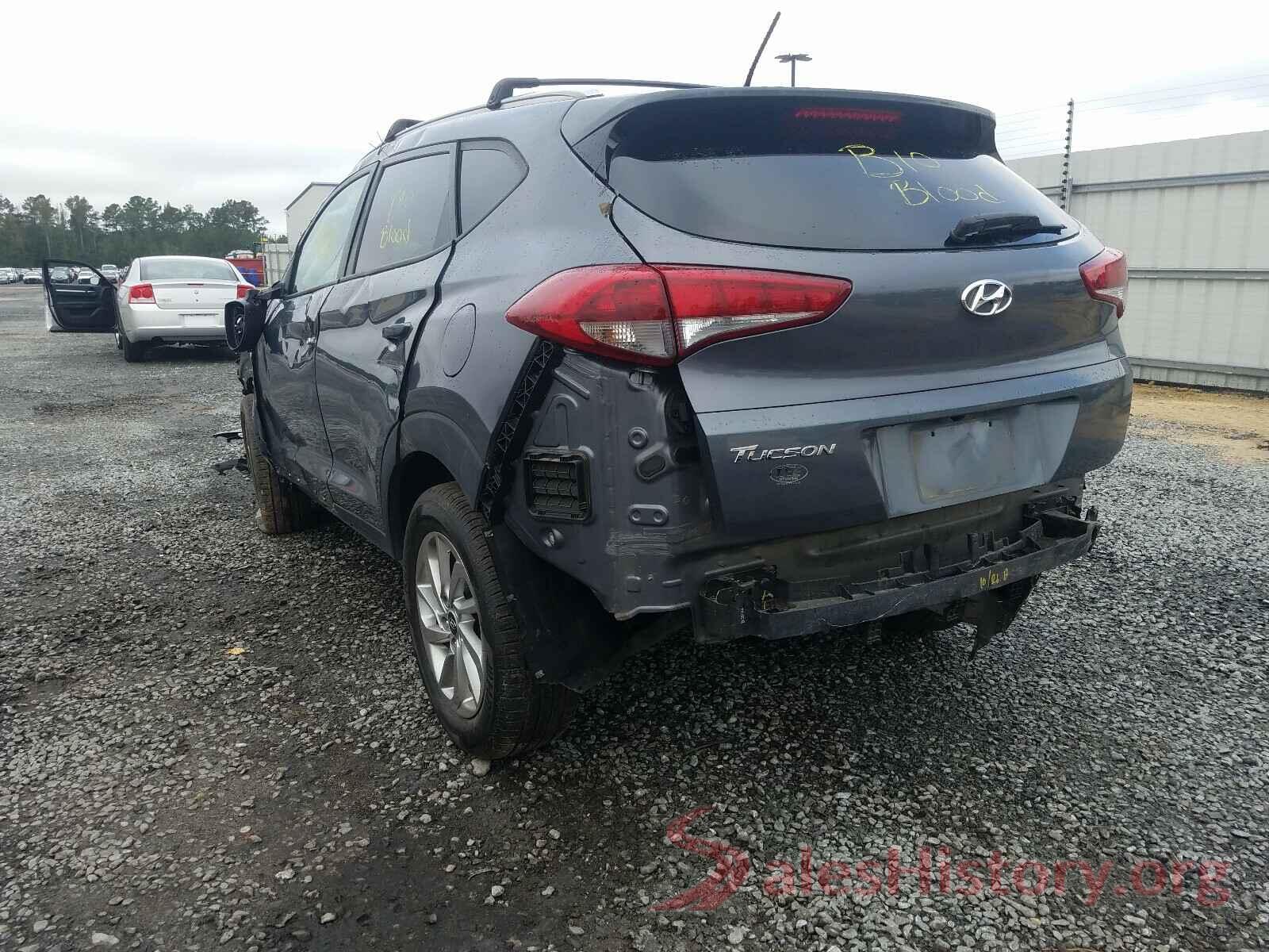 KM8J33A44HU346387 2017 HYUNDAI TUCSON