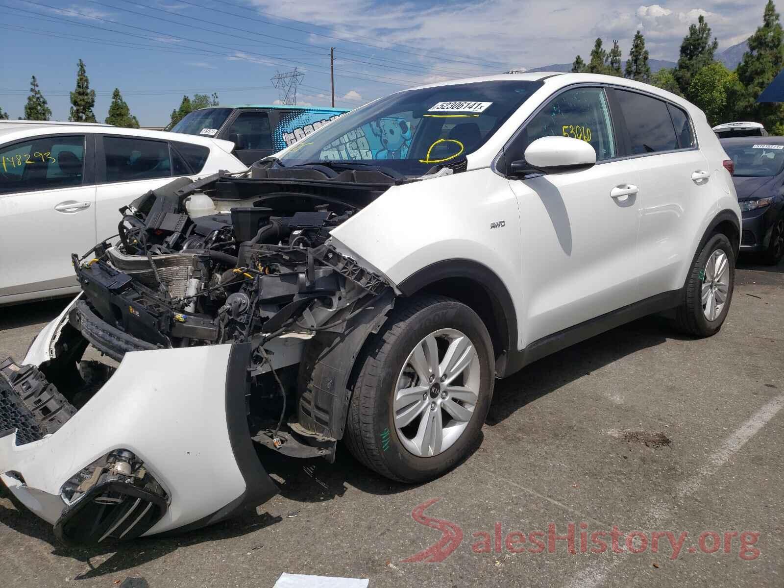 KNDPMCAC3K7510334 2019 KIA SPORTAGE