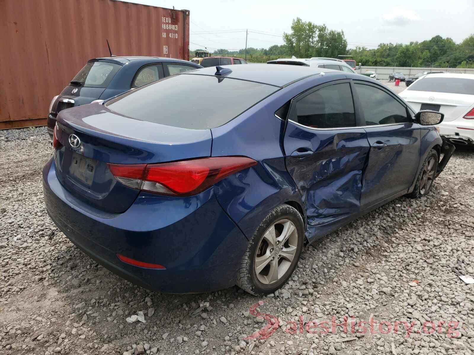 5NPDH4AE6GH723487 2016 HYUNDAI ELANTRA