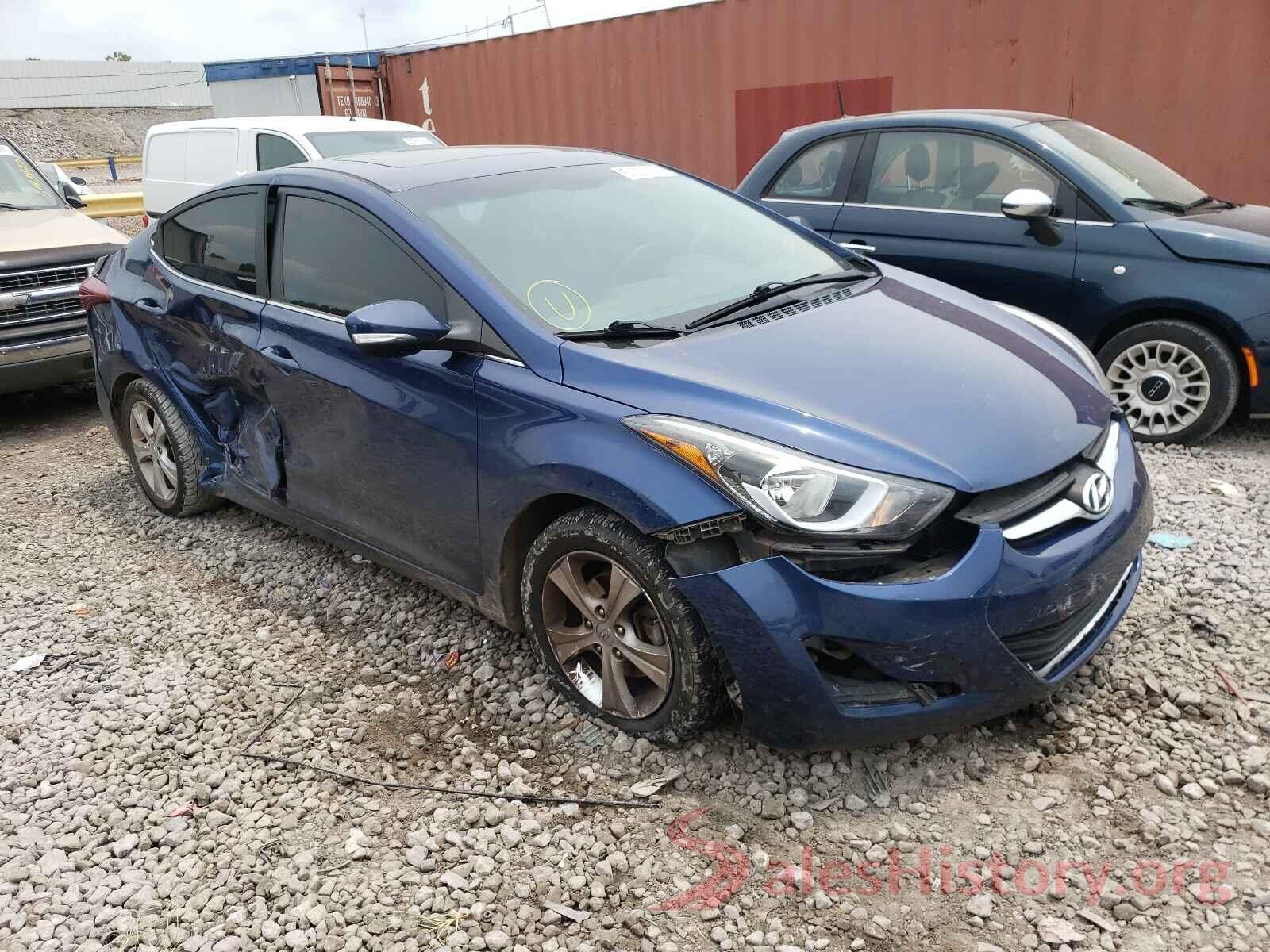 5NPDH4AE6GH723487 2016 HYUNDAI ELANTRA