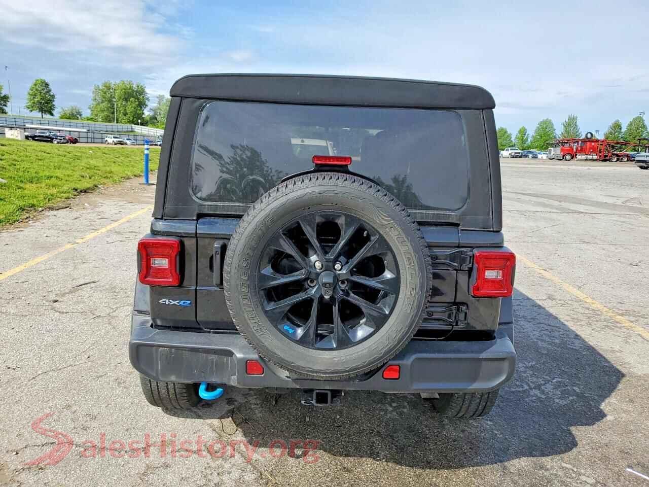 2023 JEEP WRANGLER VIN 1C4JJXP67PW556219, left side view