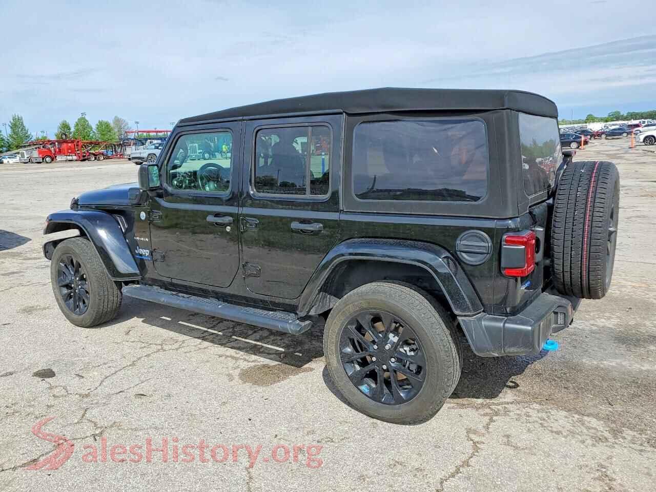 2023 JEEP WRANGLER VIN 1C4JJXP67PW556219, front view