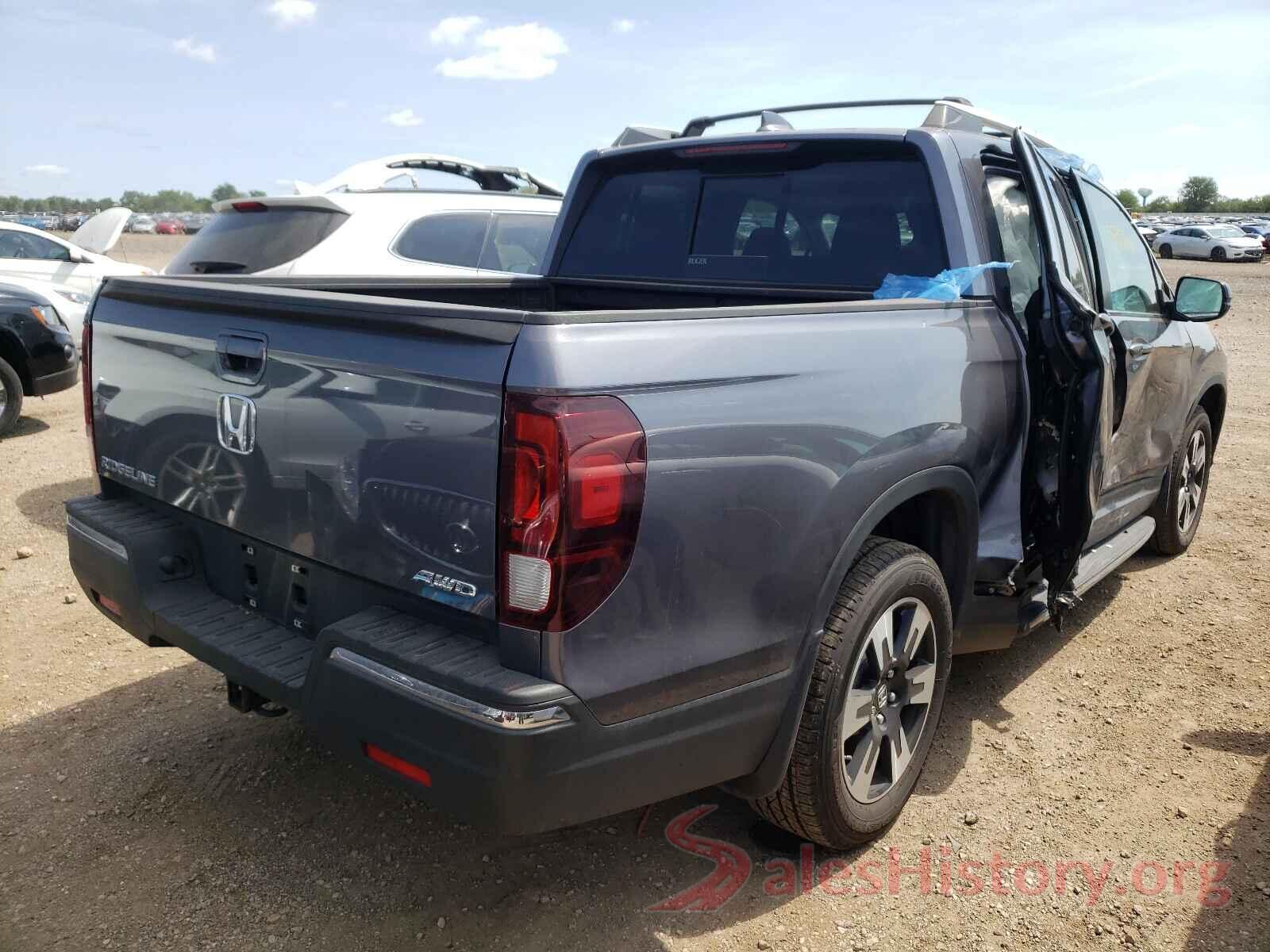 5FPYK3F57LB019160 2020 HONDA RIDGELINE