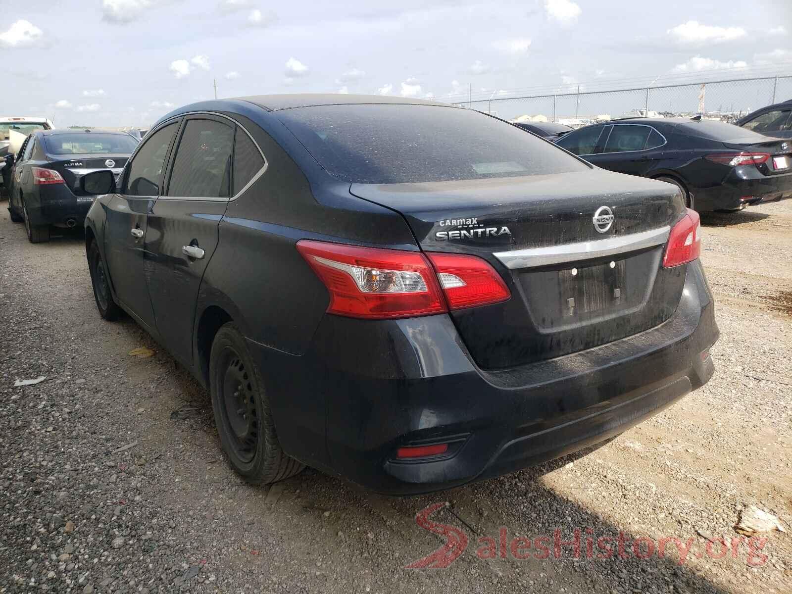 3N1AB7AP4HY300888 2017 NISSAN SENTRA