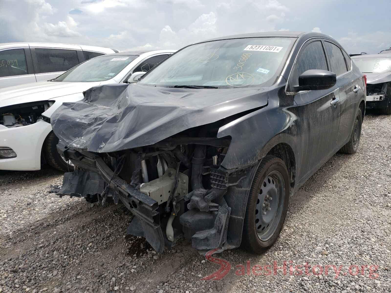 3N1AB7AP4HY300888 2017 NISSAN SENTRA