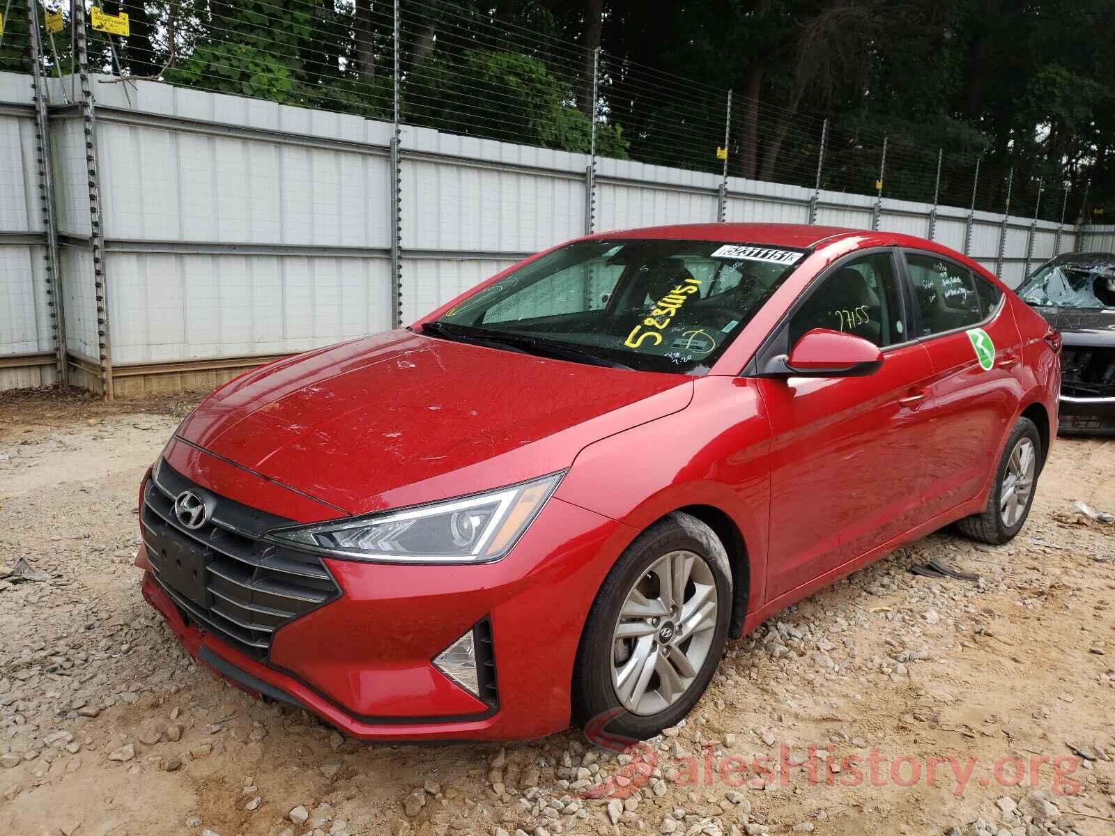 5NPD84LF0LH584229 2020 HYUNDAI ELANTRA