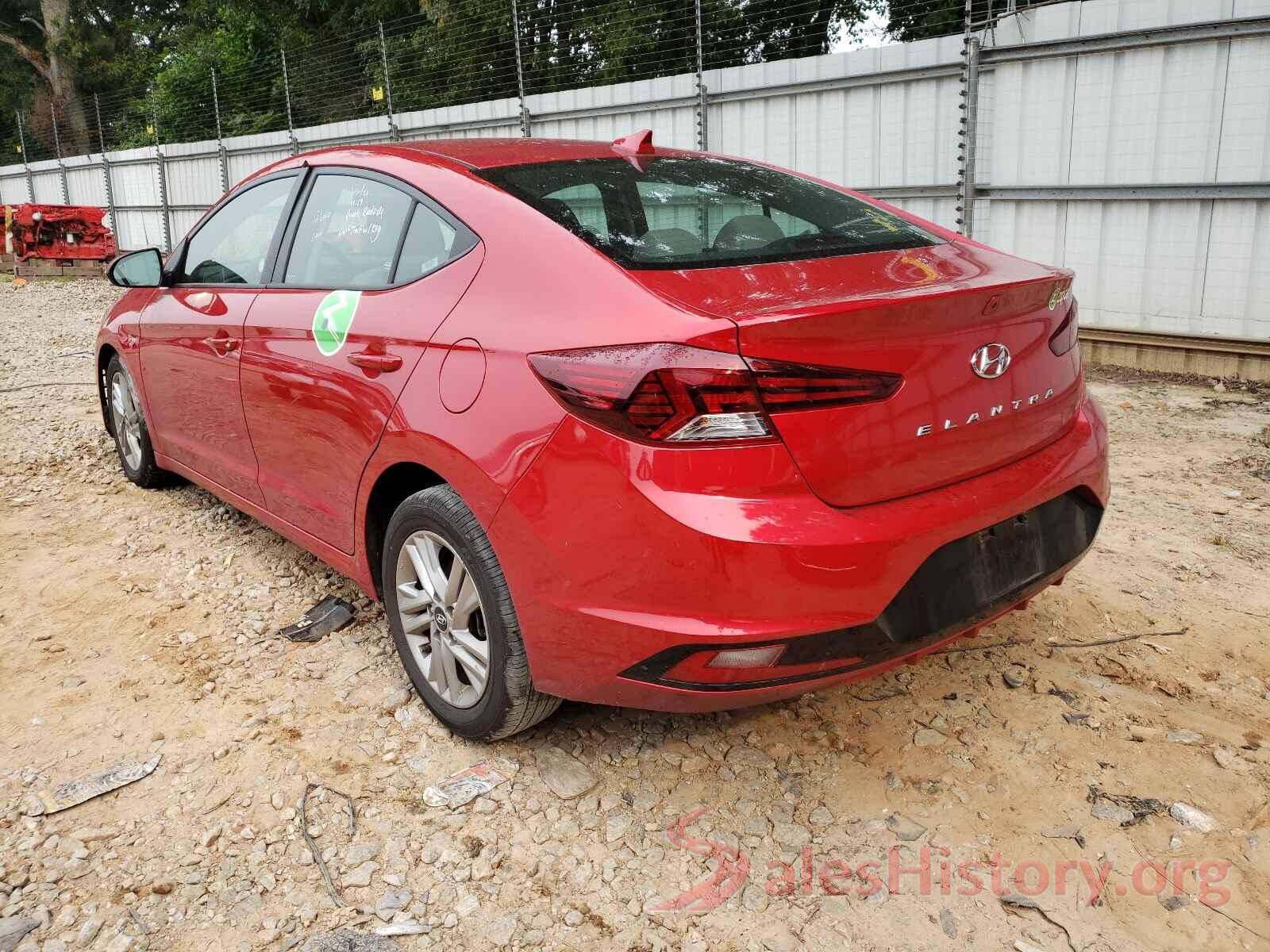 5NPD84LF0LH584229 2020 HYUNDAI ELANTRA