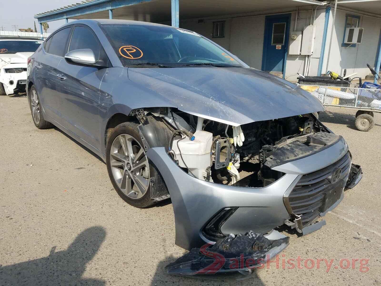 5NPD84LF5HH105858 2017 HYUNDAI ELANTRA