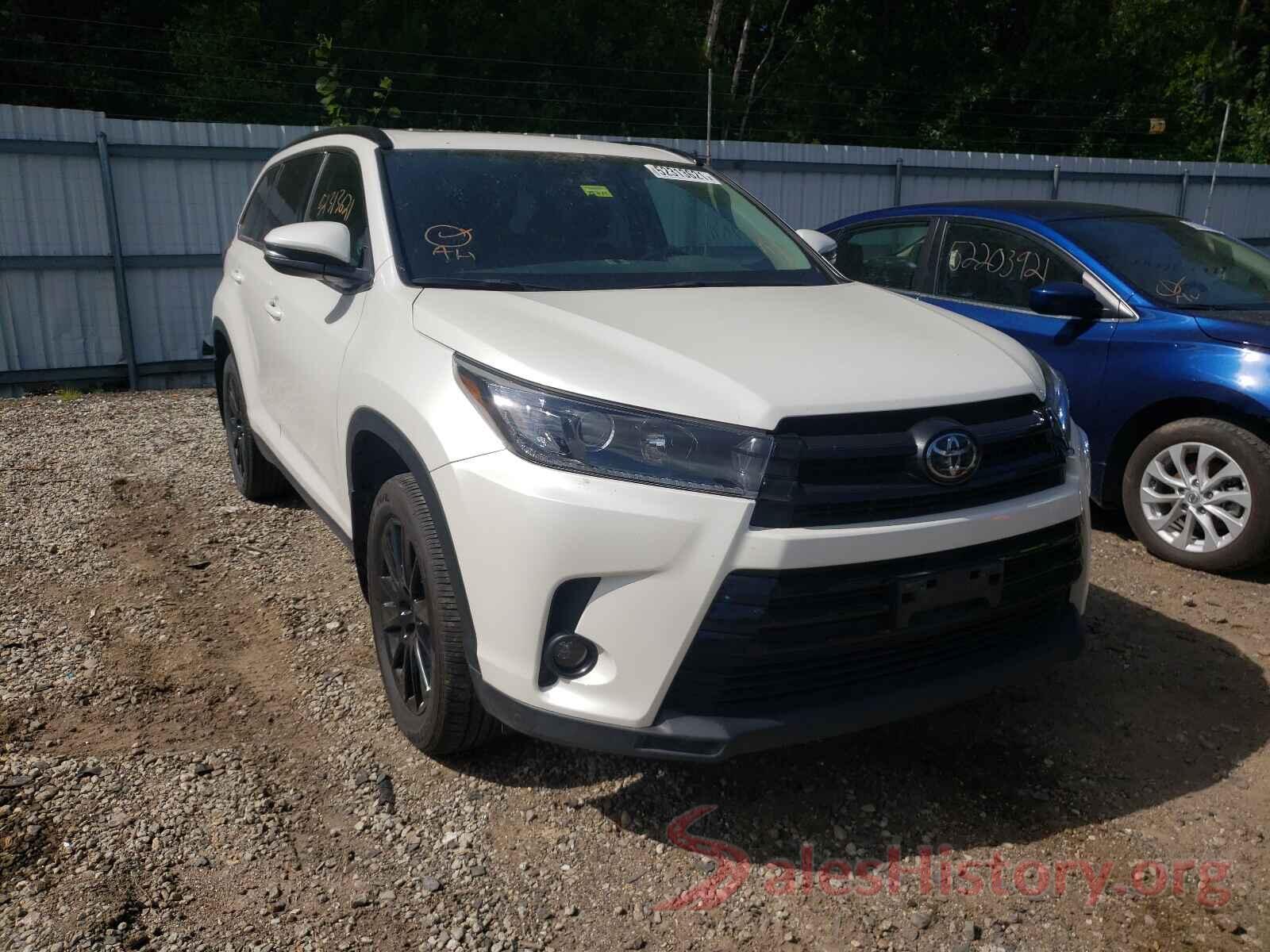 5TDJZRFH9KS563091 2019 TOYOTA HIGHLANDER