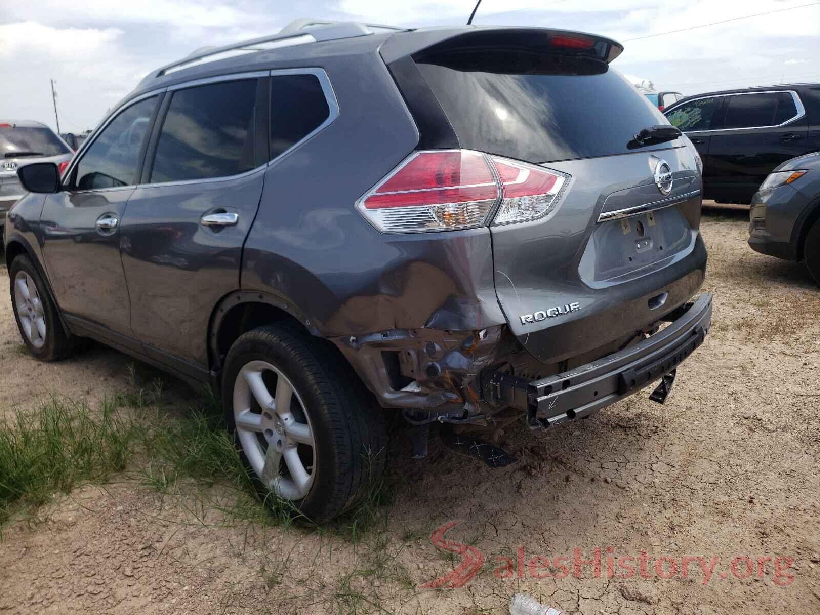 KNMAT2MT1GP661887 2016 NISSAN ROGUE