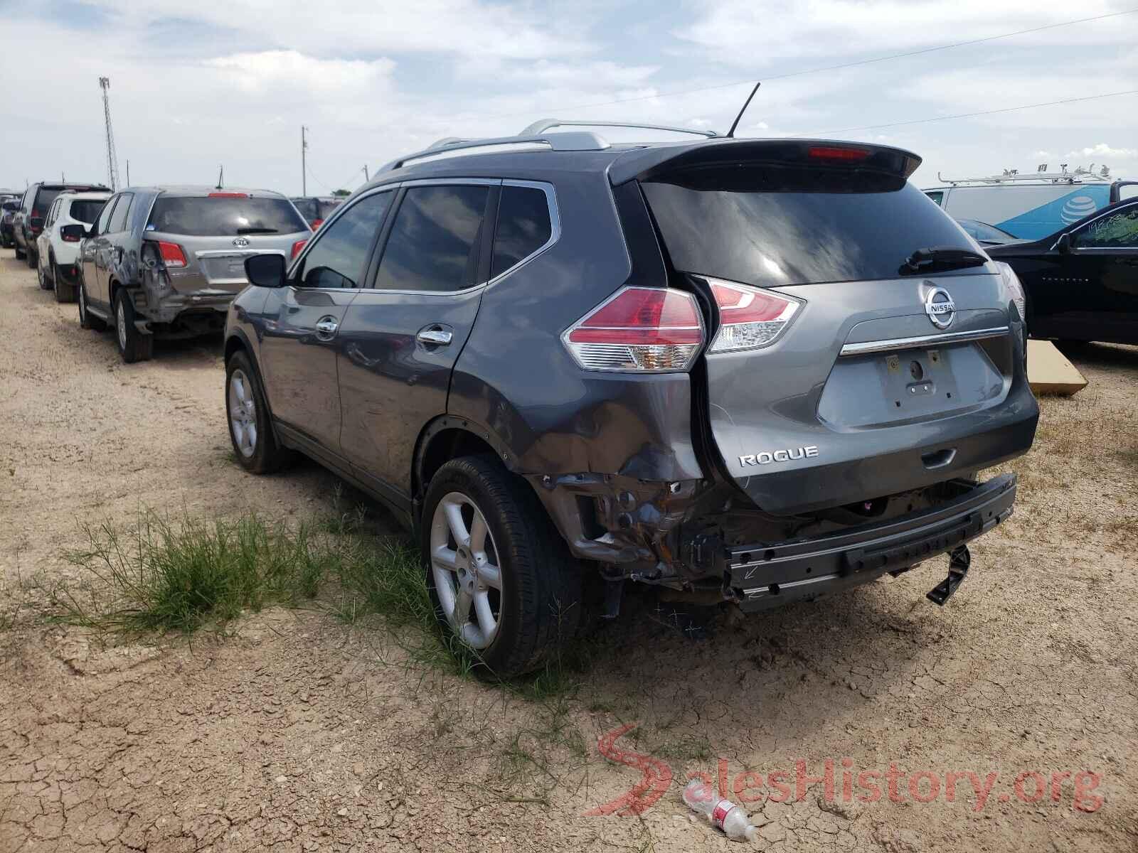 KNMAT2MT1GP661887 2016 NISSAN ROGUE