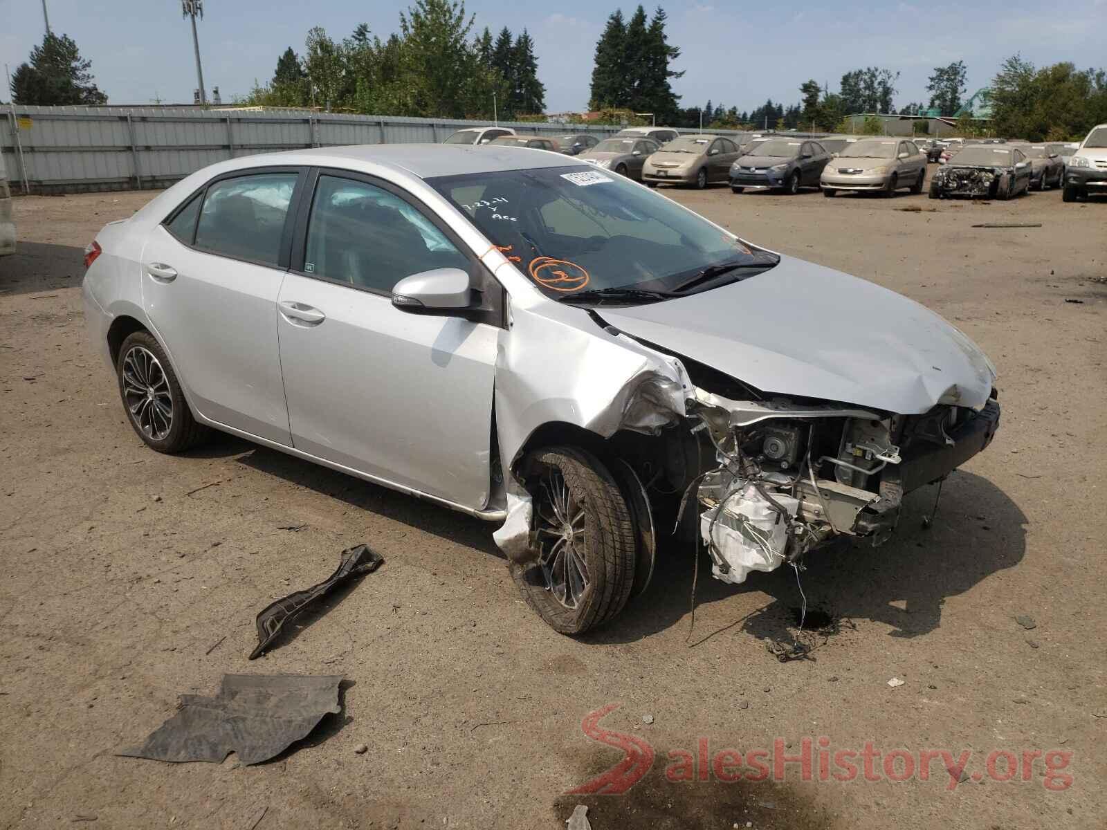 5YFBURHE3GP409045 2016 TOYOTA COROLLA