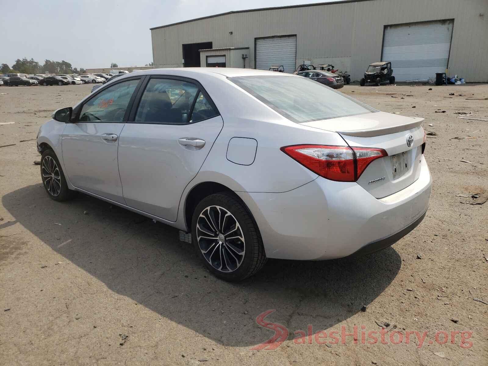 5YFBURHE3GP409045 2016 TOYOTA COROLLA