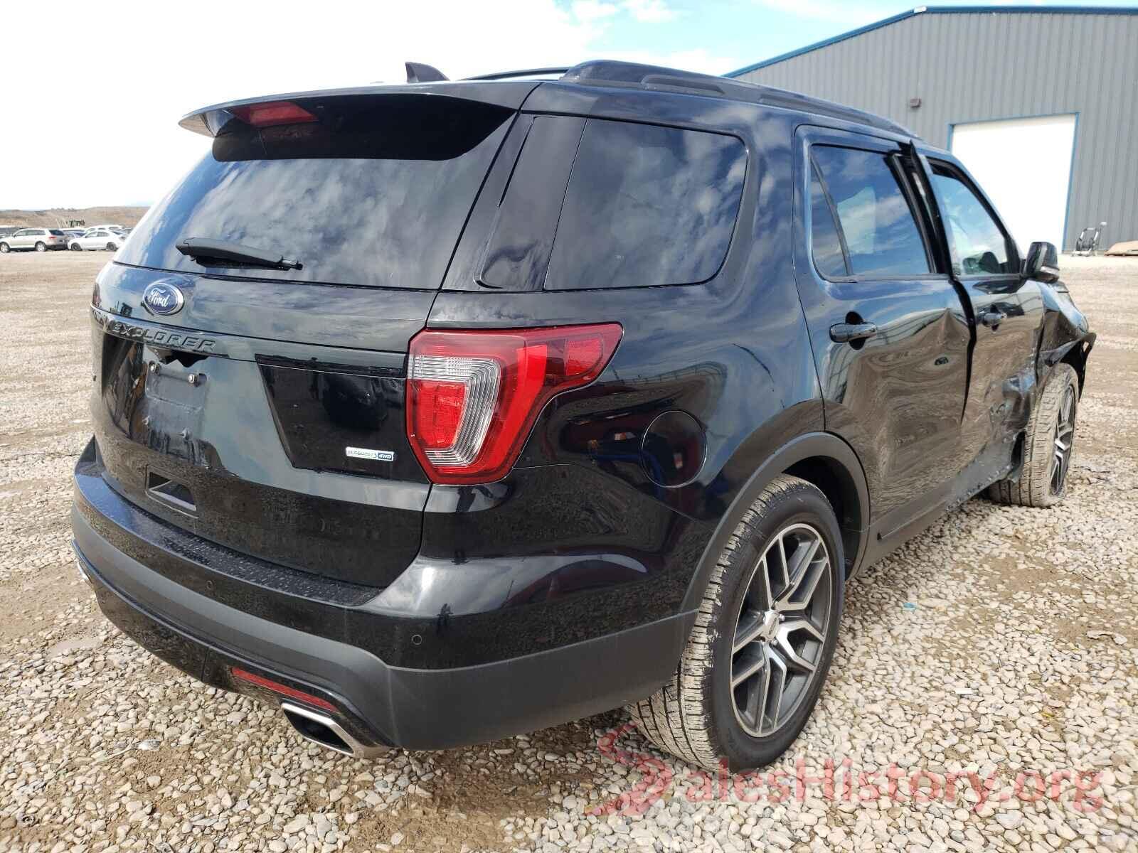 1FM5K8GT7HGB23310 2017 FORD EXPLORER