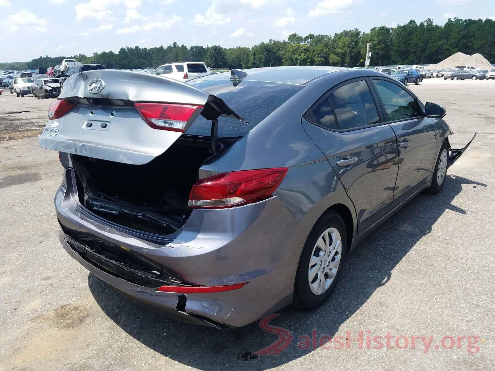 5NPD74LF3JH370545 2018 HYUNDAI ELANTRA