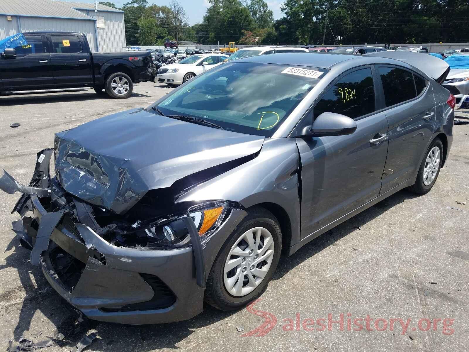 5NPD74LF3JH370545 2018 HYUNDAI ELANTRA