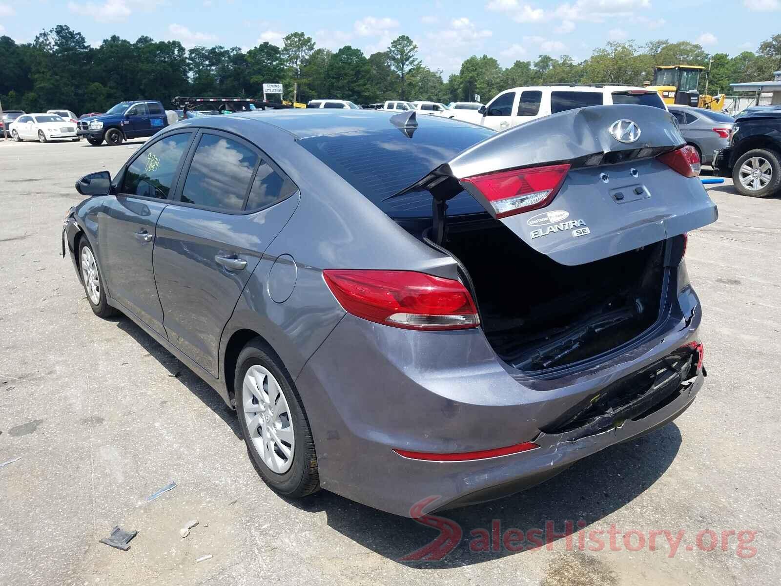 5NPD74LF3JH370545 2018 HYUNDAI ELANTRA