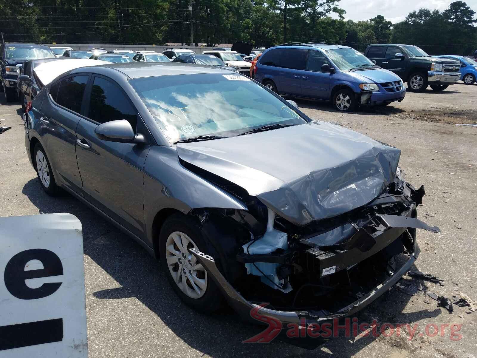 5NPD74LF3JH370545 2018 HYUNDAI ELANTRA