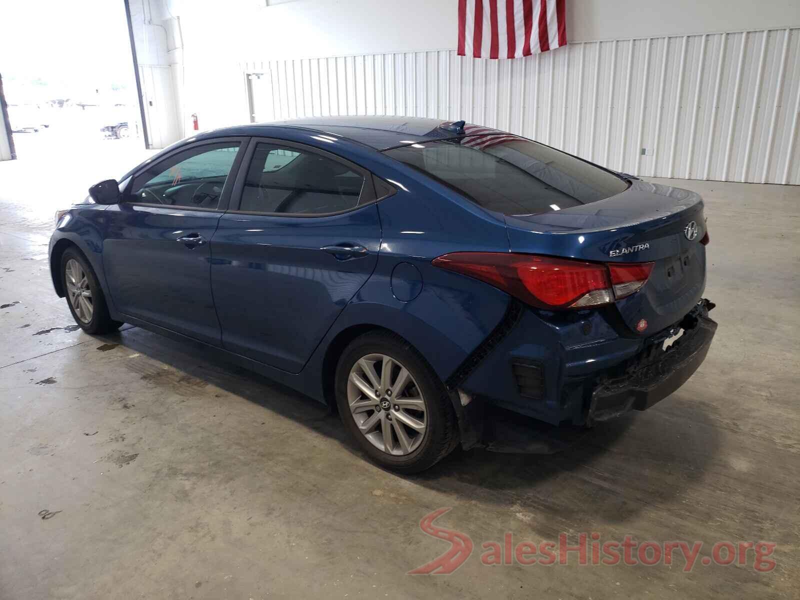 KMHDH4AE2GU600903 2016 HYUNDAI ELANTRA