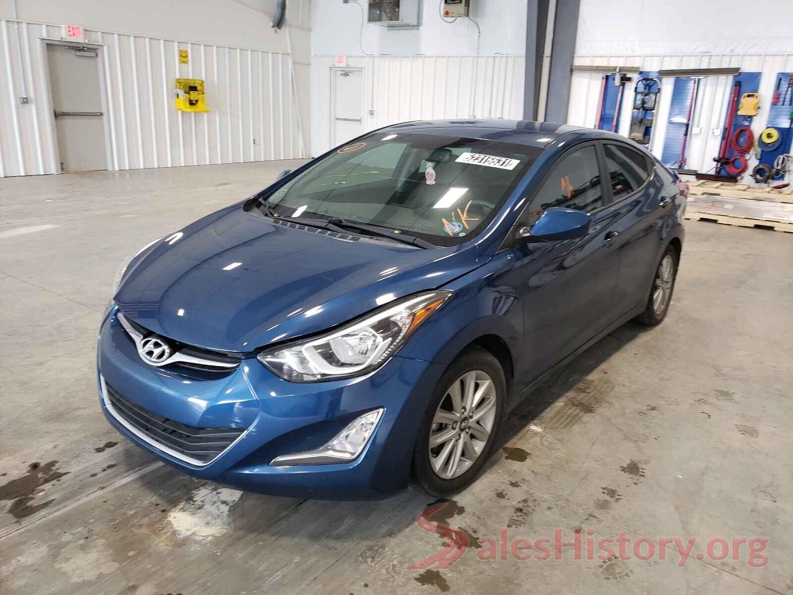 KMHDH4AE2GU600903 2016 HYUNDAI ELANTRA