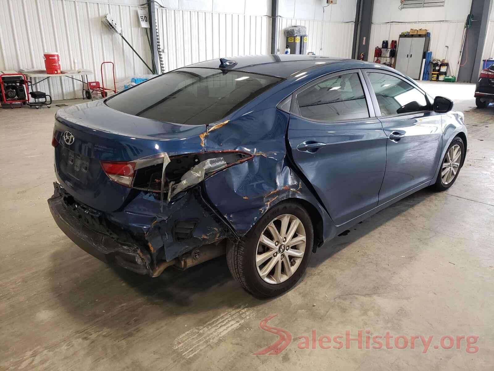 KMHDH4AE2GU600903 2016 HYUNDAI ELANTRA