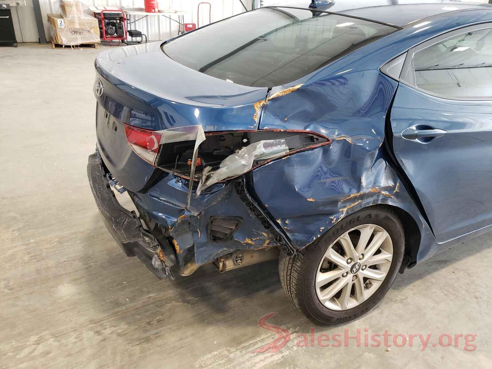 KMHDH4AE2GU600903 2016 HYUNDAI ELANTRA