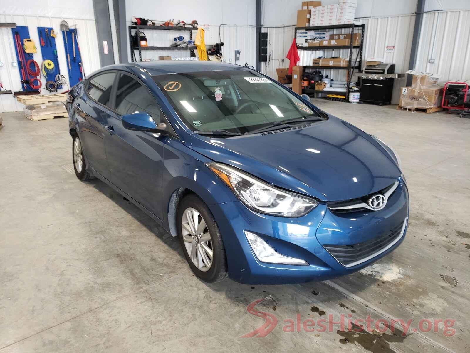 KMHDH4AE2GU600903 2016 HYUNDAI ELANTRA