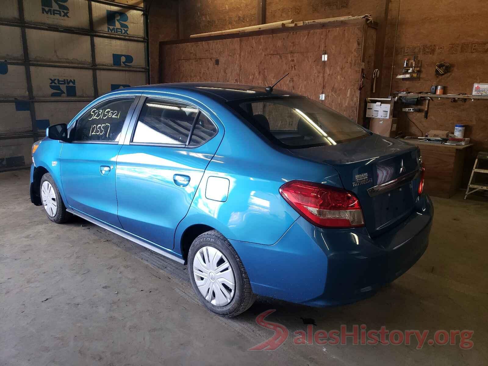 ML32F3FJXKHF01075 2019 MITSUBISHI MIRAGE