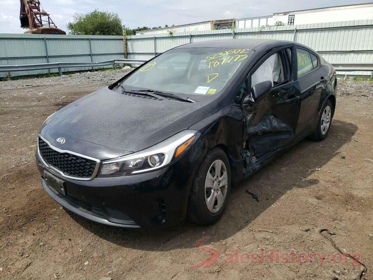 3KPFK4A74JE187775 2018 KIA FORTE