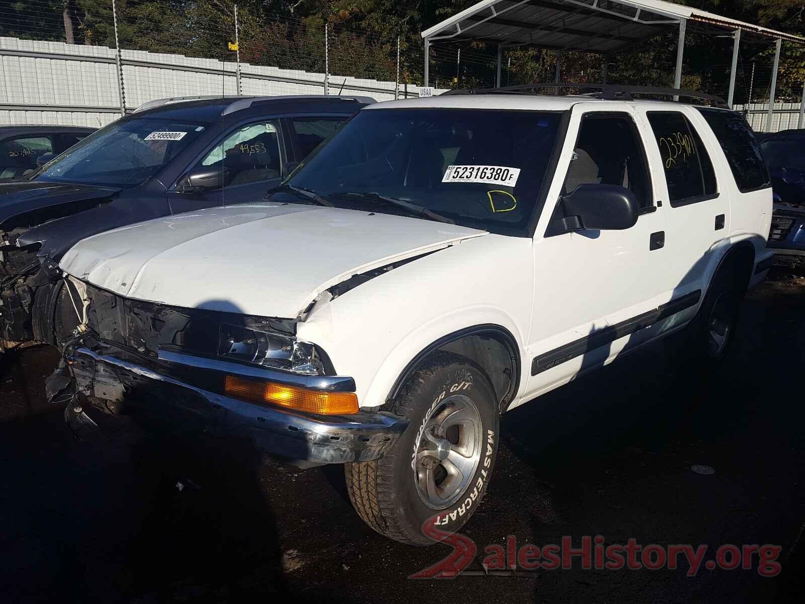 1GNCS13WXX2162267 1999 CHEVROLET BLAZER