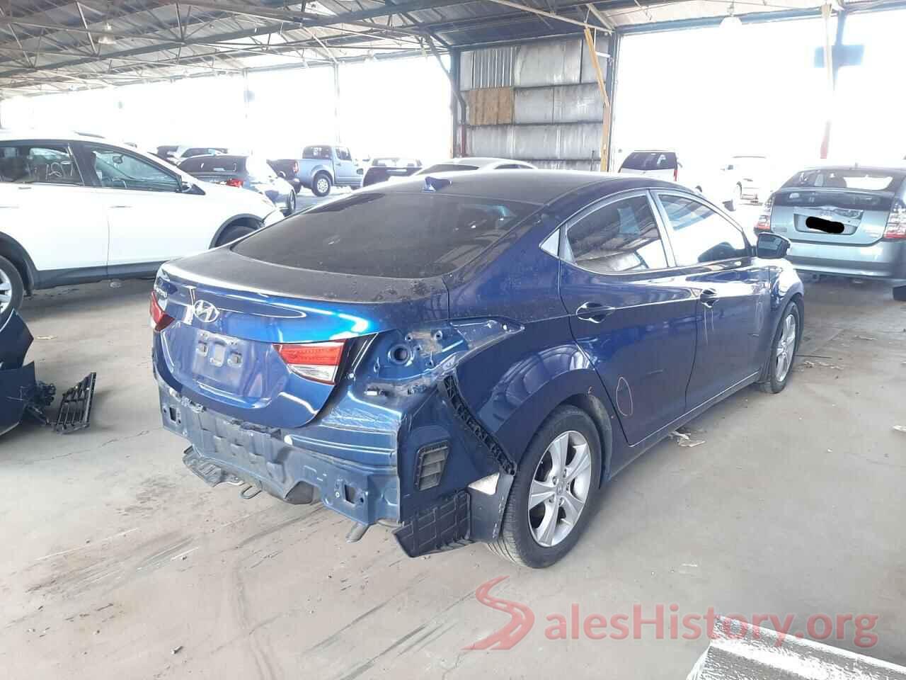 5NPDH4AE6GH794804 2016 HYUNDAI ELANTRA